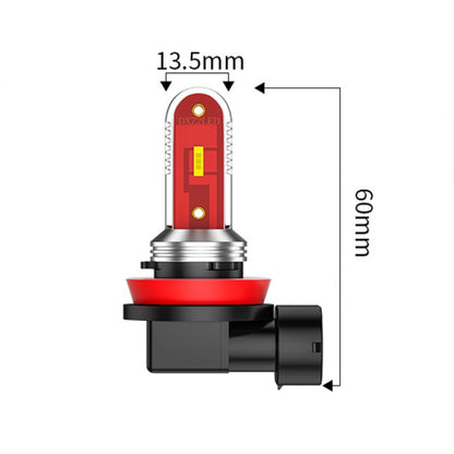 2 PCS H8 / H11 DC9-24V 7W 1200LM IP65 Car LED Fog Light (White Light) - Fog / Driving Lights by PMC Jewellery | Online Shopping South Africa | PMC Jewellery | Buy Now Pay Later Mobicred