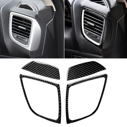 Car Carbon Fiber Right and Left Air Outlet Decorative Sticker for Mazda Axela 2014 / 2017-2018 - Car Interior Mouldings by PMC Jewellery | Online Shopping South Africa | PMC Jewellery | Buy Now Pay Later Mobicred