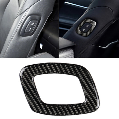 Car Carbon Fiber Seat Adjustment Decorative Sticker for Toyota Eighth Generation Camry 2018-2019, Left Drive - Car Interior Mouldings by PMC Jewellery | Online Shopping South Africa | PMC Jewellery | Buy Now Pay Later Mobicred