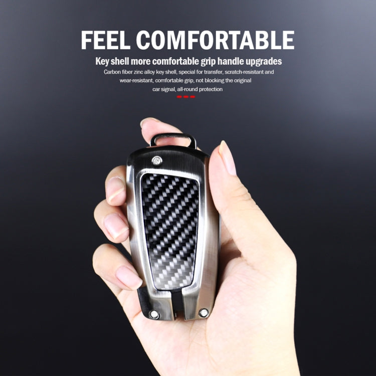 Carbon Fiber Car Key Protective Cover for BMW, Classic Style - Car Key Cases by PMC Jewellery | Online Shopping South Africa | PMC Jewellery | Buy Now Pay Later Mobicred