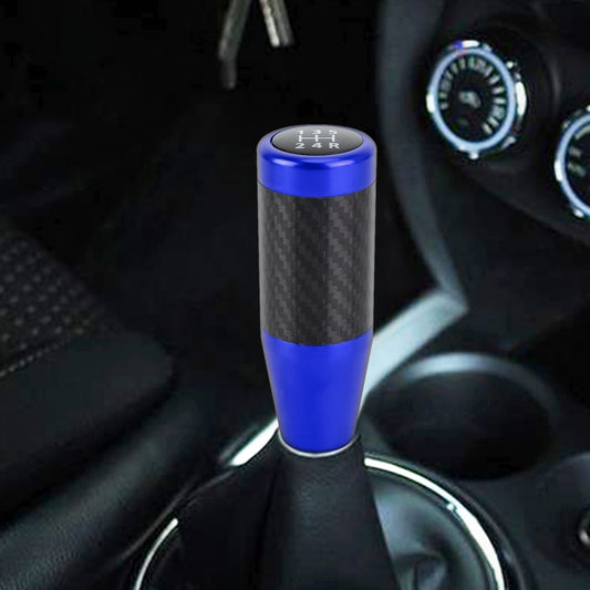 Universal Car Carbon Fiber Pattern Gear Head Gear Shift Knob (Blue) - Shift Knob by PMC Jewellery | Online Shopping South Africa | PMC Jewellery | Buy Now Pay Later Mobicred