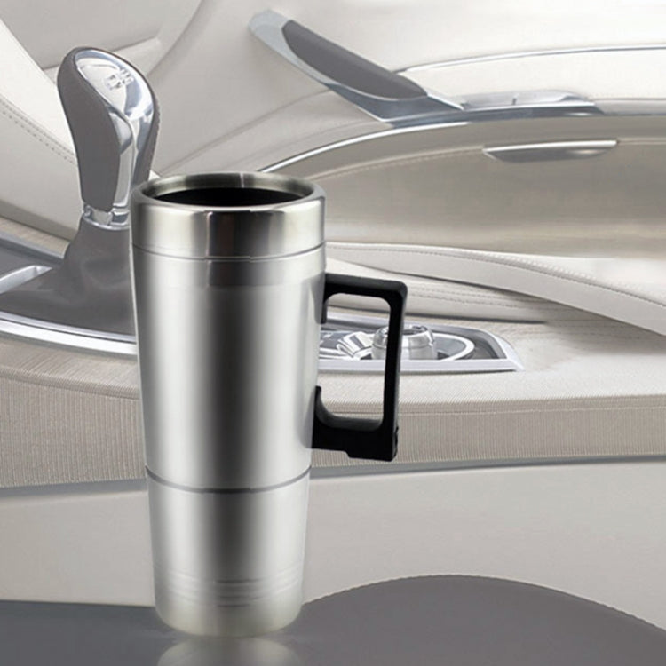 DC 12V Stainless Steel Car Electric Kettle Heated Mug Heating Cup with Charger Cigarette Lighter, Capacity: 300ML - Heating Cups by PMC Jewellery | Online Shopping South Africa | PMC Jewellery | Buy Now Pay Later Mobicred