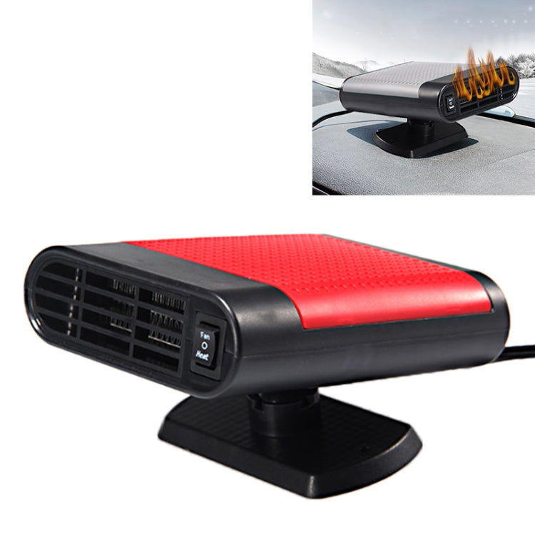 Car Heater Hot Cool Fan Windscreen Window Demister Defroster DC 24V, Ordinary Version(Red) - Heating & Fans by PMC Jewellery | Online Shopping South Africa | PMC Jewellery | Buy Now Pay Later Mobicred