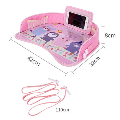 Children Waterproof Dining Table Toy Organizer Baby Safety Tray Tourist Painting Holder with Touch Screen Transparent Bag (Not Allowed to Peek) - Seat Accessories by PMC Jewellery | Online Shopping South Africa | PMC Jewellery | Buy Now Pay Later Mobicred