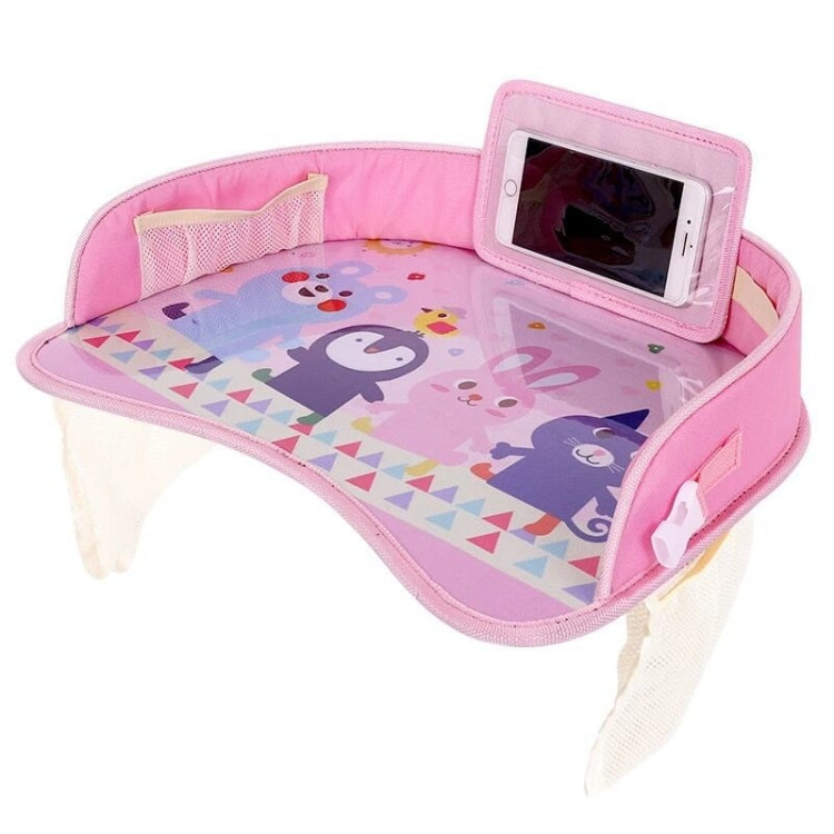 Children Waterproof Dining Table Toy Organizer Baby Safety Tray Tourist Painting Holder with Touch Screen Transparent Bag (Hand in Hand) - Seat Accessories by PMC Jewellery | Online Shopping South Africa | PMC Jewellery | Buy Now Pay Later Mobicred