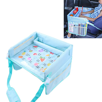 Children Waterproof Dining Table Toy Organizer Baby Safety Tray Tourist Painting Holder (Funny Fruit) - Seat Accessories by PMC Jewellery | Online Shopping South Africa | PMC Jewellery | Buy Now Pay Later Mobicred