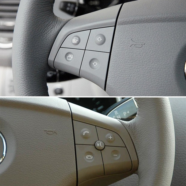 Car Right Side 5-button Steering Wheel Switch Buttons Panel 1648200110 for Mercedes-Benz W164, Left Driving (Grey) - Car Switches by PMC Jewellery | Online Shopping South Africa | PMC Jewellery | Buy Now Pay Later Mobicred