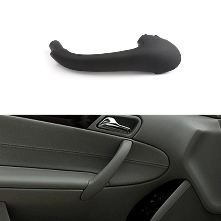 Car Front Left Inside Doors Handle Pull Trim Cover for Mercedes-Benz C-class W203 -2007, Left and Right Driving(Black) - Door Handles by PMC Jewellery | Online Shopping South Africa | PMC Jewellery | Buy Now Pay Later Mobicred