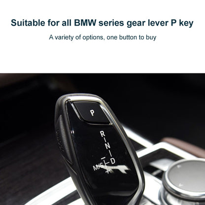 Car Gear Lever Auto Parking Button Letter P Cap for BMW X5 X6 2013-, Left Driving (Black) - Car Switches by PMC Jewellery | Online Shopping South Africa | PMC Jewellery | Buy Now Pay Later Mobicred