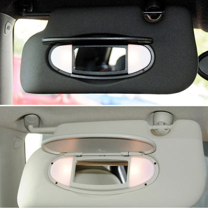 Car Sunshade Makeup Mirror Sun Visor for BMW mini R50R56, Left Driving (Grey) - Sunglasses & Glasses Clips by PMC Jewellery | Online Shopping South Africa | PMC Jewellery | Buy Now Pay Later Mobicred