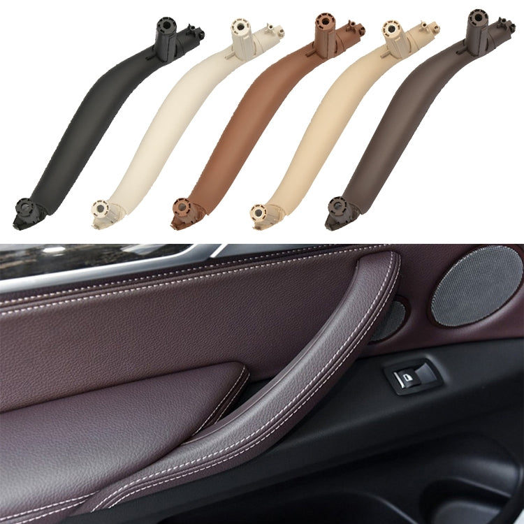 Car Right Side Inside Doors Handle Pull Trim Cover for BMW X5 / X6, Left Driving (Black) - Door Handles by PMC Jewellery | Online Shopping South Africa | PMC Jewellery | Buy Now Pay Later Mobicred