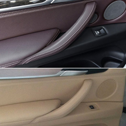 Car Right Side Inside Doors Handle Pull Trim Cover for BMW X5 / X6, Left Driving (Grey White) - Door Handles by PMC Jewellery | Online Shopping South Africa | PMC Jewellery | Buy Now Pay Later Mobicred