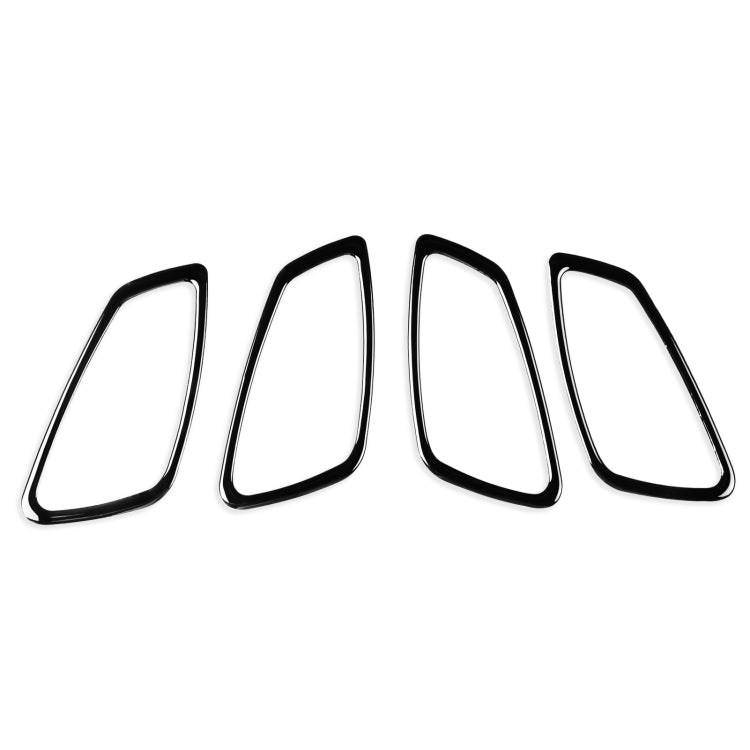 For BMW 3 Series E90 2005-2012 4pcs Car Door Handle Decorative Sticker, Left and Right Drive Universal - Car Interior Mouldings by PMC Jewellery | Online Shopping South Africa | PMC Jewellery | Buy Now Pay Later Mobicred