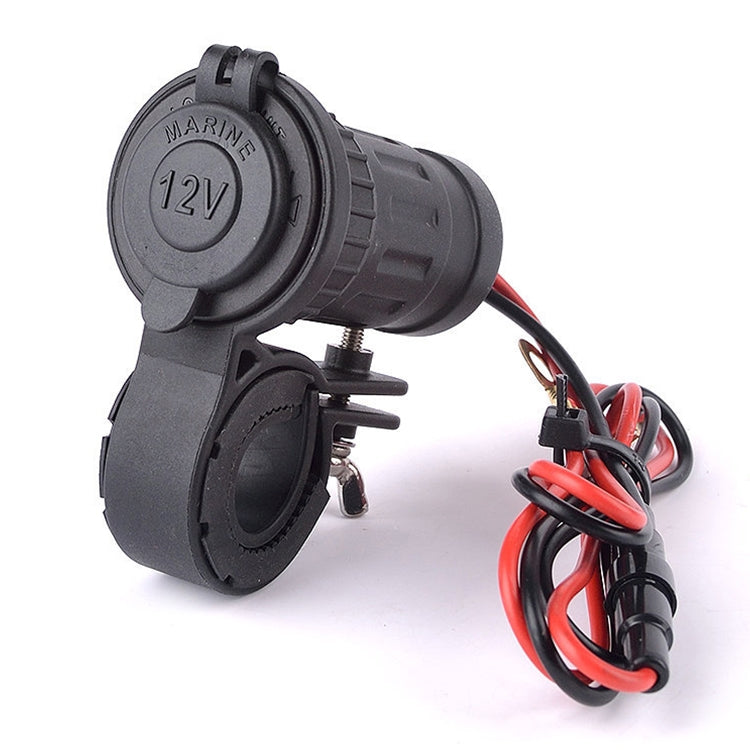 Motorcycle Cigarette Lighter Socket Car Charger Socket GPS Socket with Waterproof Cover - Battery Charger by PMC Jewellery | Online Shopping South Africa | PMC Jewellery | Buy Now Pay Later Mobicred