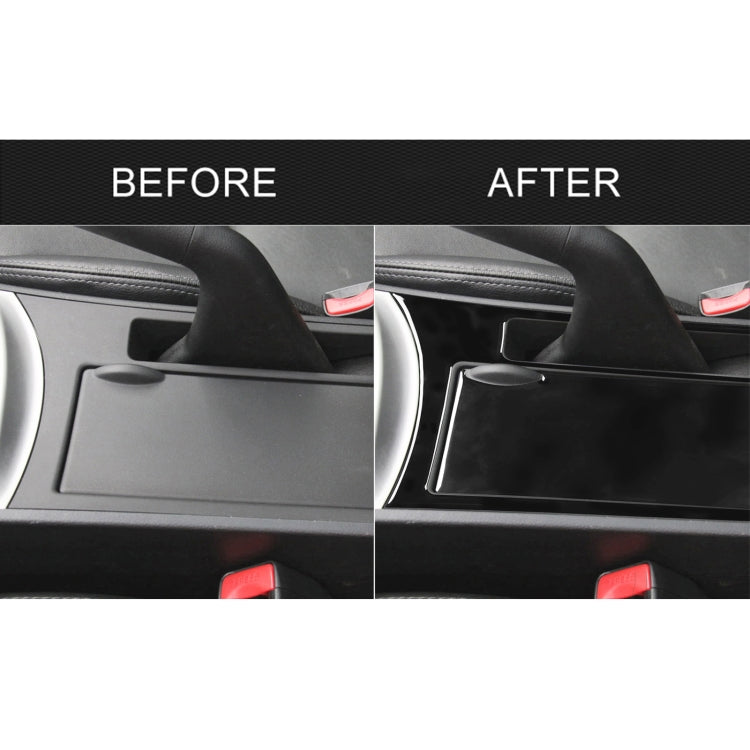 For Mazda 3 Axela 2010-2013 Car Water Cup Holder Panel Decorative Sticker, Left Drive - Car Interior Mouldings by PMC Jewellery | Online Shopping South Africa | PMC Jewellery | Buy Now Pay Later Mobicred