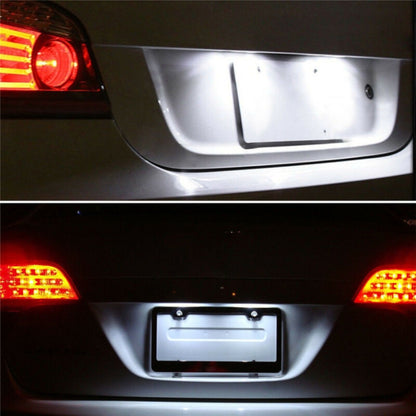 2pcs For Ford Focus 2015- Car License Plate Lamp - License Plate Lights by PMC Jewellery | Online Shopping South Africa | PMC Jewellery | Buy Now Pay Later Mobicred