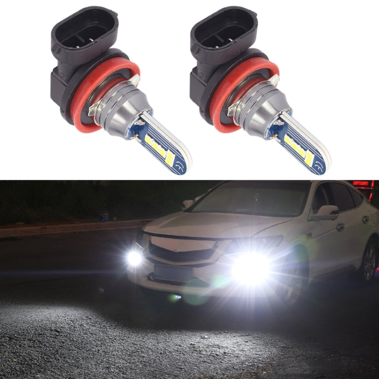 1 Pair H11 DC12V 7.8W Car LED Fog Light (White Light) - Fog / Driving Lights by PMC Jewellery | Online Shopping South Africa | PMC Jewellery | Buy Now Pay Later Mobicred