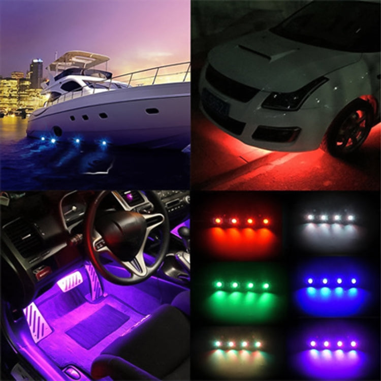 4 in 1 Universal Car APP Control RGB Chassis Atmosphere Lights Colorful Lighting Decorative Lamp - Atmosphere lights by PMC Jewellery | Online Shopping South Africa | PMC Jewellery | Buy Now Pay Later Mobicred