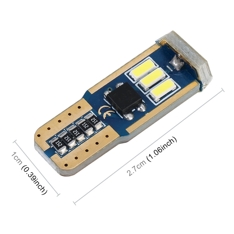 10 PCS T10 DC12V / 1.7W / 6000K / 110LM 9LEDs SMD-4014 Car Clearance Light, with Decoder - Clearance Lights by PMC Jewellery | Online Shopping South Africa | PMC Jewellery | Buy Now Pay Later Mobicred