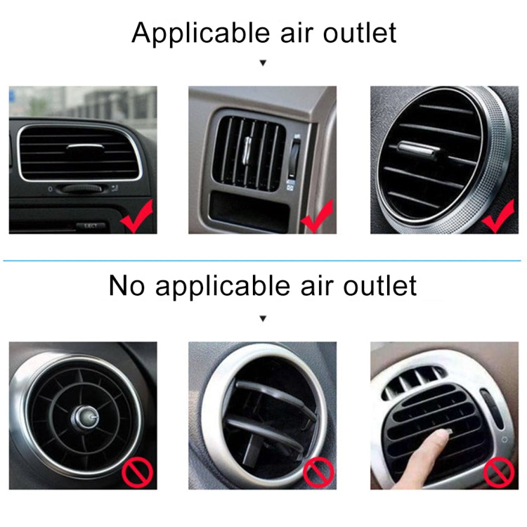 F203A Portable Car Air Outlet Electric Cooling Fan - Heating & Fans by PMC Jewellery | Online Shopping South Africa | PMC Jewellery