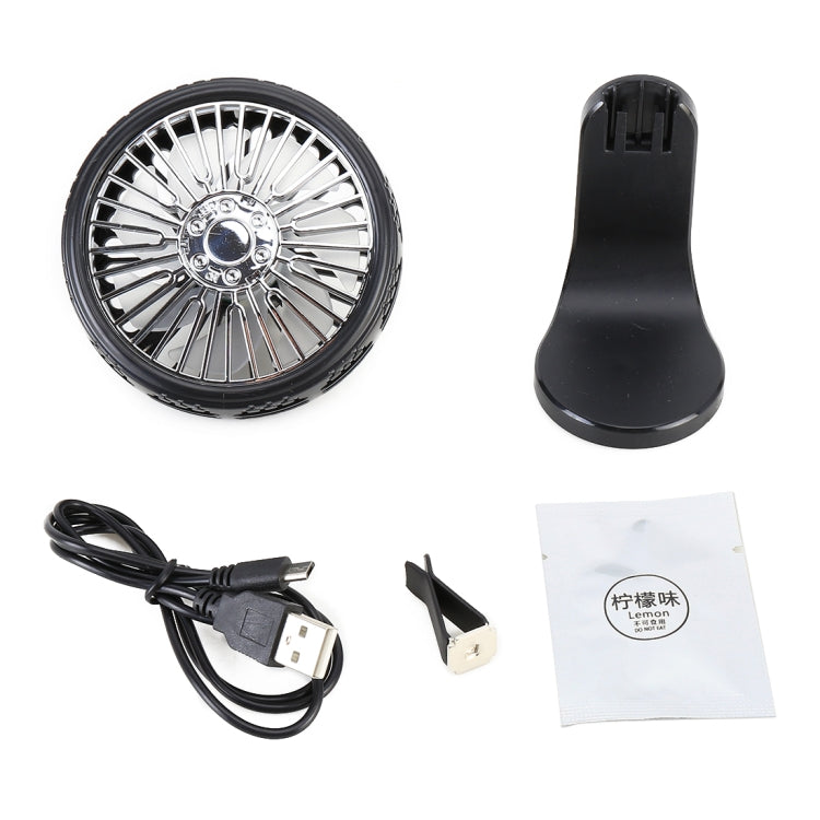 F203B Portable Car Air Outlet Sucker Electric Cooling Fan with Aromatherapy - Heating & Fans by PMC Jewellery | Online Shopping South Africa | PMC Jewellery | Buy Now Pay Later Mobicred