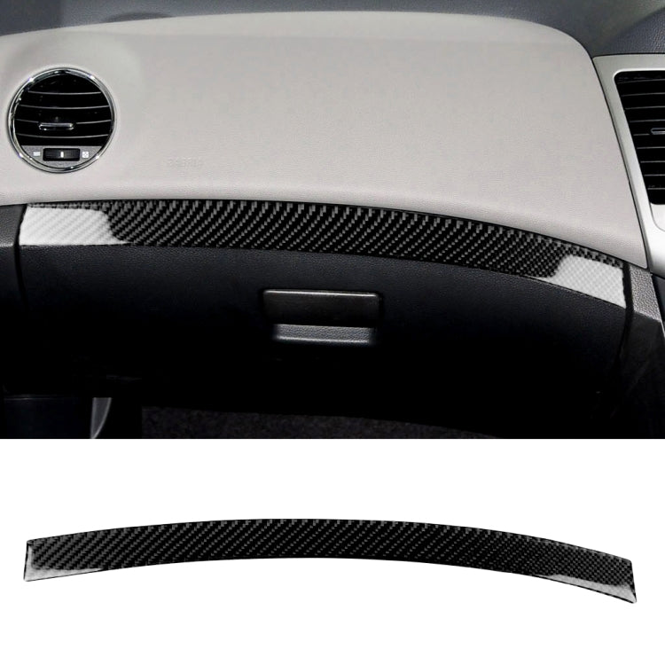 Car Carbon Fiber Dashboard Decorative Stripe for Chevrolet Cruze 2009-2015, Right Drive - Car Interior Mouldings by PMC Jewellery | Online Shopping South Africa | PMC Jewellery | Buy Now Pay Later Mobicred