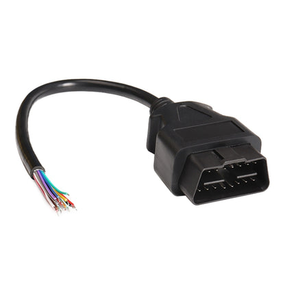 16PIN Male OBD Cable Opening Line OBD 2 Extension Cable for Car Diagnostic Scanner, Cable Length: 60cm - Cables & Connectors by PMC Jewellery | Online Shopping South Africa | PMC Jewellery | Buy Now Pay Later Mobicred