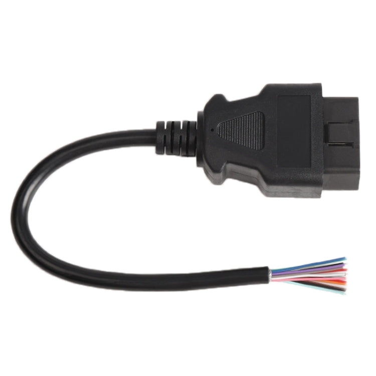 16PIN Male OBD Cable Opening Line OBD 2 Extension Cable for Car Diagnostic Scanner, Cable Length: 60cm - Cables & Connectors by PMC Jewellery | Online Shopping South Africa | PMC Jewellery | Buy Now Pay Later Mobicred