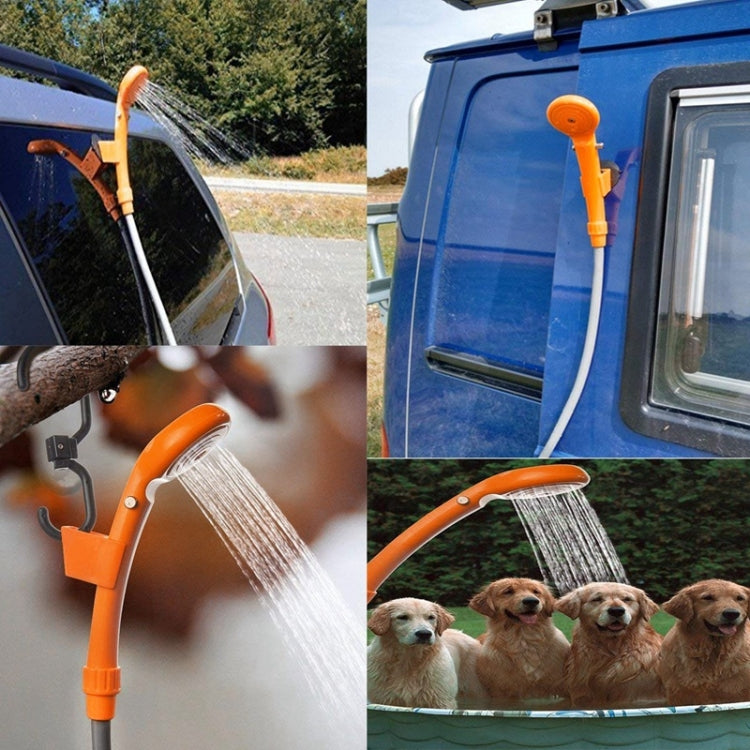 12V Portable Outdoor Car Electric Shower Sprinkler Washer (Orange) - Car washing supplies by PMC Jewellery | Online Shopping South Africa | PMC Jewellery | Buy Now Pay Later Mobicred