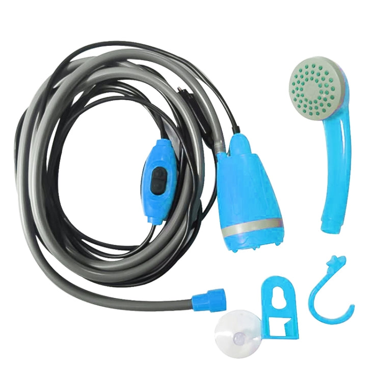 12V Portable Outdoor Universal Car Electric Shower Sprinkler Washer (Blue) - Car washing supplies by PMC Jewellery | Online Shopping South Africa | PMC Jewellery | Buy Now Pay Later Mobicred