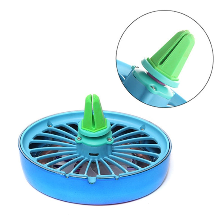 Car Vent Fan Multi-function USB Interface LED Lamp Portable Fan - Heating & Fans by PMC Jewellery | Online Shopping South Africa | PMC Jewellery | Buy Now Pay Later Mobicred