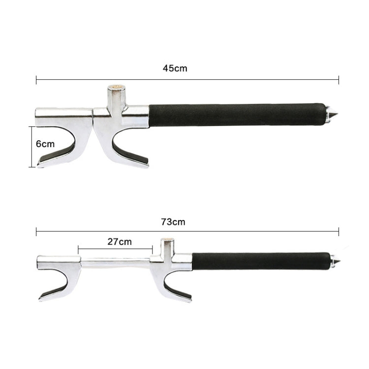 Car Adjustable Telescopic U Shape Steering Wheel Lock Anti-theft Cipher Lock with Safety Hammer - Steering Wheel Locks by PMC Jewellery | Online Shopping South Africa | PMC Jewellery | Buy Now Pay Later Mobicred