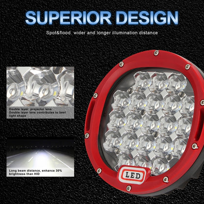 20W 7 inch Car Round Spotlight Work Light - Work Lights by PMC Jewellery | Online Shopping South Africa | PMC Jewellery | Buy Now Pay Later Mobicred