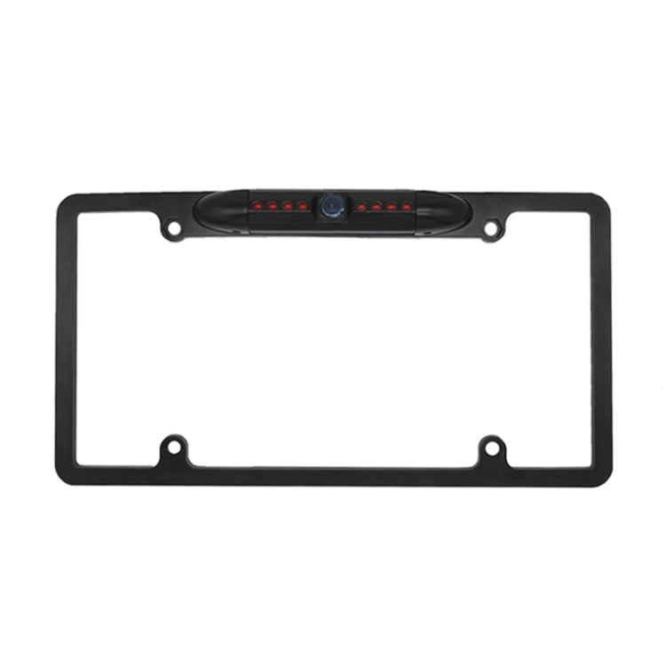 US License Plate Frame WiFi Wireless Car Reversing Rear View Wide-angle Starlight Night Vision Camera - Rear View Cameras by PMC Jewellery | Online Shopping South Africa | PMC Jewellery | Buy Now Pay Later Mobicred