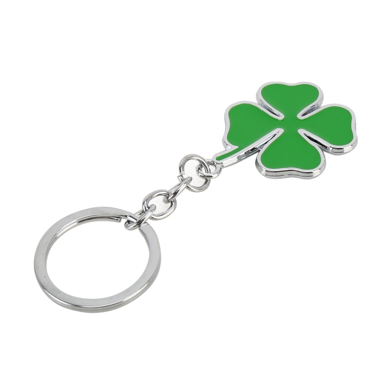 Car Four-leaf Clover Shape Key Ring Metal Keychain - Key Rings by PMC Jewellery | Online Shopping South Africa | PMC Jewellery