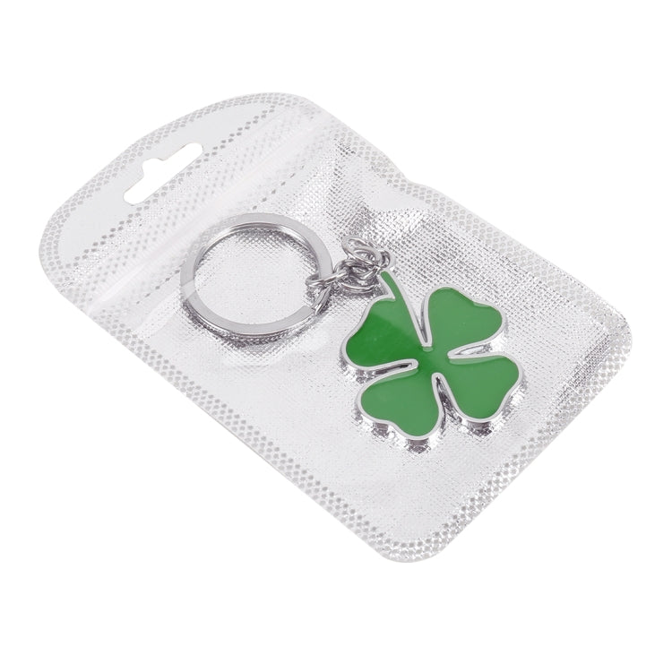 Car Four-leaf Clover Shape Key Ring Metal Keychain - Key Rings by PMC Jewellery | Online Shopping South Africa | PMC Jewellery