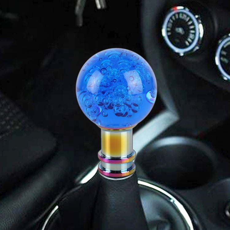 Universal Car Ball Shape Gear Head Gear Shift Knob (Blue) - Shift Knob by PMC Jewellery | Online Shopping South Africa | PMC Jewellery | Buy Now Pay Later Mobicred