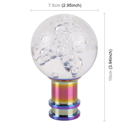 Universal Car Ball Shape Gear Head Gear Shift Knob (Transparent) - Shift Knob by PMC Jewellery | Online Shopping South Africa | PMC Jewellery | Buy Now Pay Later Mobicred