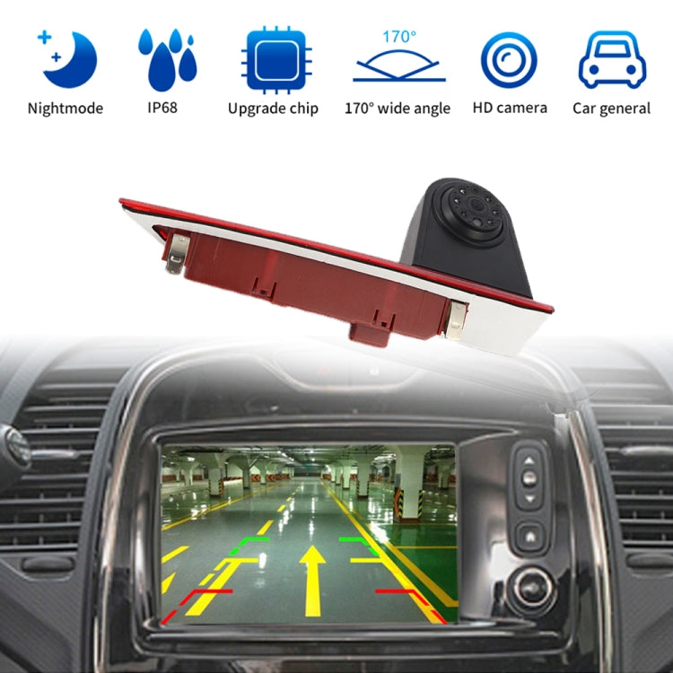 PZ477 Car Waterproof 170 Degree Brake Light View Camera for Ford Transit Custom - Rear View Cameras by PMC Jewellery | Online Shopping South Africa | PMC Jewellery | Buy Now Pay Later Mobicred