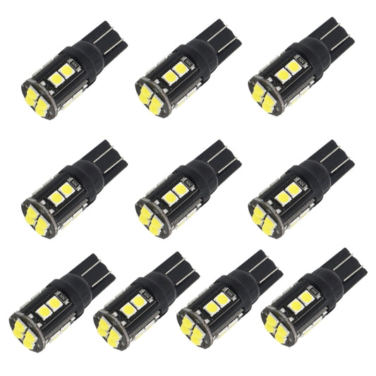 10 PCS T10/168/194 DC12V / 1W / 6000K / 60LM Car Decoding Clearance Lights with 12LEDs SMD-3030 Lamp Beads - Brake Lights by PMC Jewellery | Online Shopping South Africa | PMC Jewellery | Buy Now Pay Later Mobicred