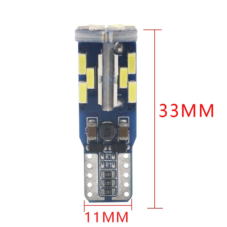 10 PCS T10 DC12V / 3W / 6000K / 180LM Car Canbus Decoding LED Clearance Lights with 30LEDs SMD-4041 Lamp Beads - Brake Lights by PMC Jewellery | Online Shopping South Africa | PMC Jewellery | Buy Now Pay Later Mobicred