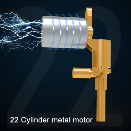 Car 12V Portable Inflatable Cylinder Pedal Pointer Air Pump with Light - Inflatable Pump by PMC Jewellery | Online Shopping South Africa | PMC Jewellery