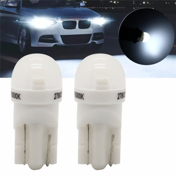 20 PCS T10 DC12V / 0.25W / 6500K / 20LM Car Round Head Plug-in Bubble Reading Light with 1LEDs SMD-3030 Lamps - Clearance Lights by PMC Jewellery | Online Shopping South Africa | PMC Jewellery | Buy Now Pay Later Mobicred