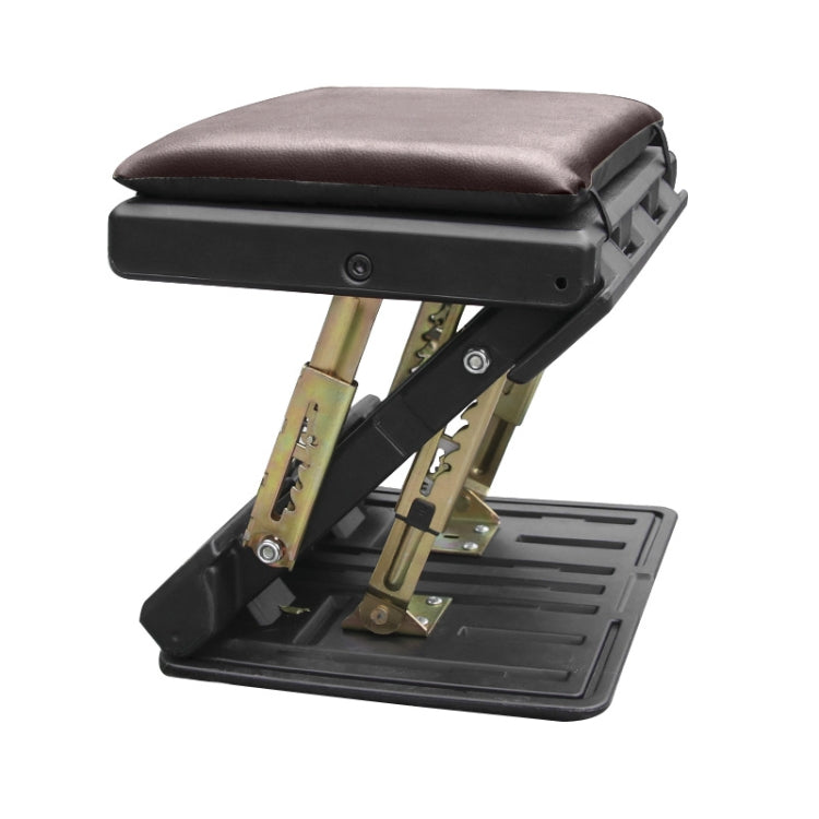 R-3600 Car Adjustable Footrest Ottomans Ergonomic Footstool (Brown) - Car Anti-Slip Mats by PMC Jewellery | Online Shopping South Africa | PMC Jewellery | Buy Now Pay Later Mobicred