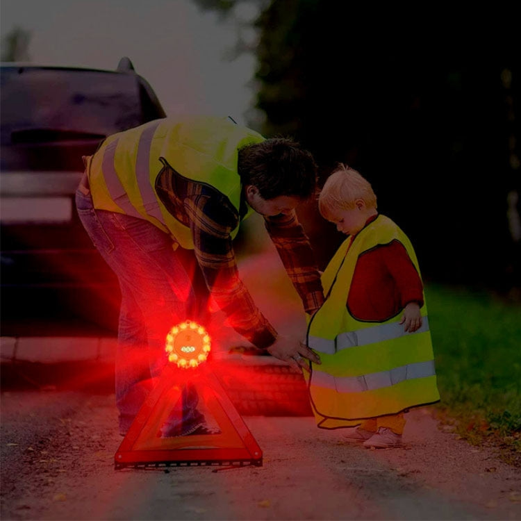 Car Road Emergency Flashing Warning Light LED Rotating Flashing Light - Reflective Material by PMC Jewellery | Online Shopping South Africa | PMC Jewellery