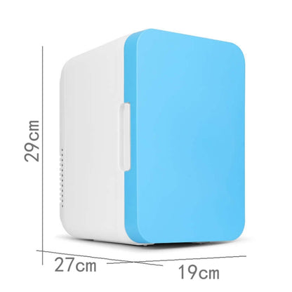 8L 37-48W Car / Home Mini Refrigerator, EU Plug(Blue) - Refrigerators by PMC Jewellery | Online Shopping South Africa | PMC Jewellery | Buy Now Pay Later Mobicred