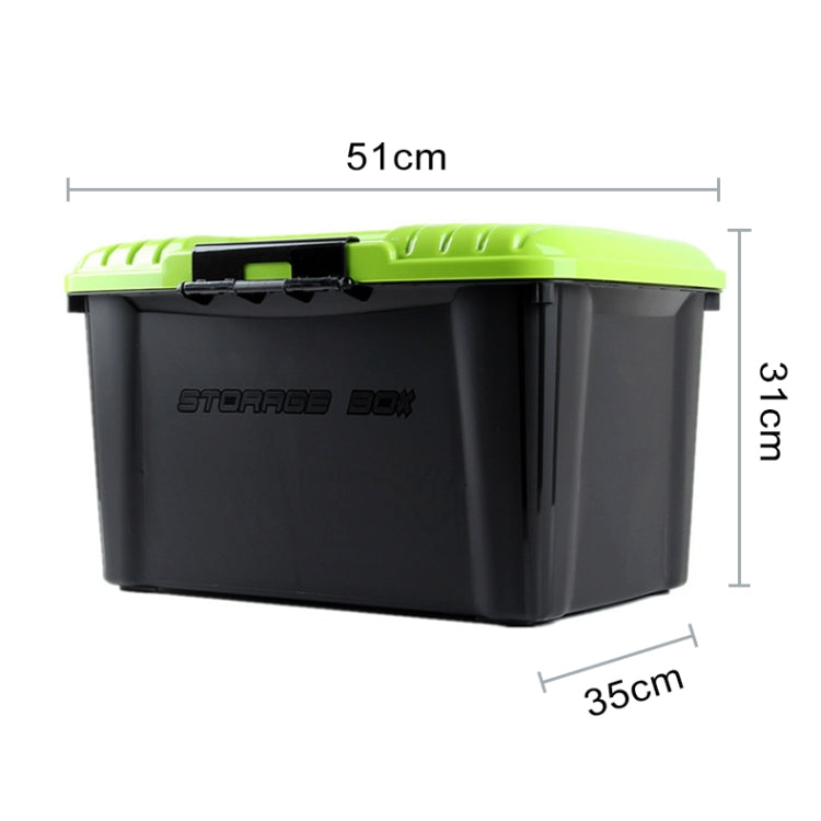 3R-2002 Car / Household Storage Box Sealed Box, Capacity: 40L(Green) - Stowing Tidying by 3R | Online Shopping South Africa | PMC Jewellery | Buy Now Pay Later Mobicred