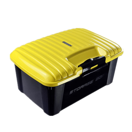 3R-2003 Car / Household Storage Box Sealed Box, Capacity: 50L(Yellow) - Stowing Tidying by 3R | Online Shopping South Africa | PMC Jewellery | Buy Now Pay Later Mobicred