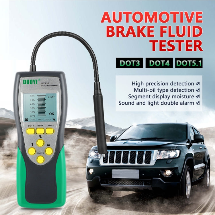 DUOYI DY23B Car Brake Fluid Detection Pen Moisture Tester - Electronic Test by DUOYI | Online Shopping South Africa | PMC Jewellery | Buy Now Pay Later Mobicred