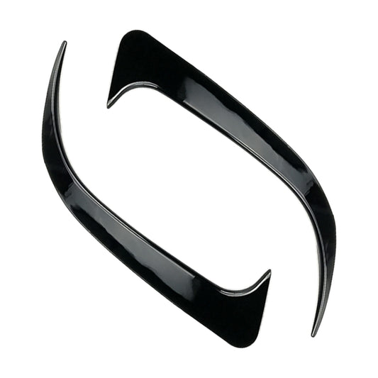 Car Rear Bumper Wind Knife Blade Decoration Sticker for Mercedes-Benz CLA200/220/250/260 (Black) - Decorative Strip by PMC Jewellery | Online Shopping South Africa | PMC Jewellery | Buy Now Pay Later Mobicred